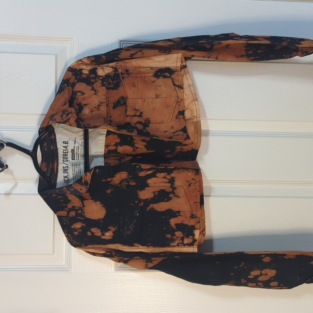 Jack and Jones Tie Dye Crop